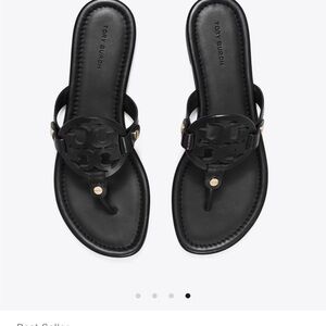 Tory Burch Black Miller Sandals